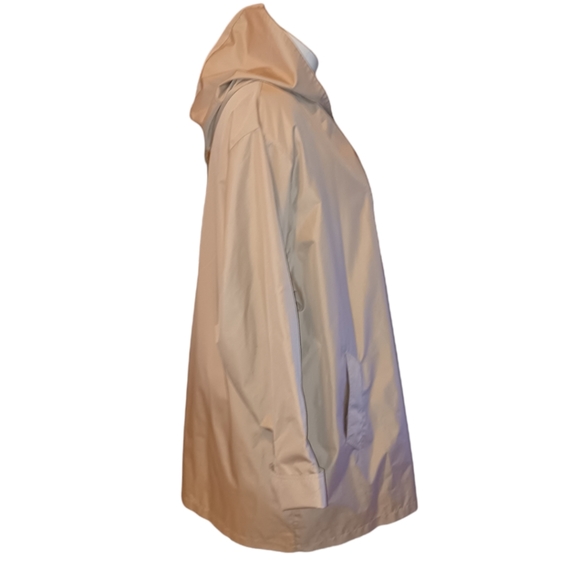 KOMITOR Hooded Jacket Beige Size 4X - Picture 4 of 11